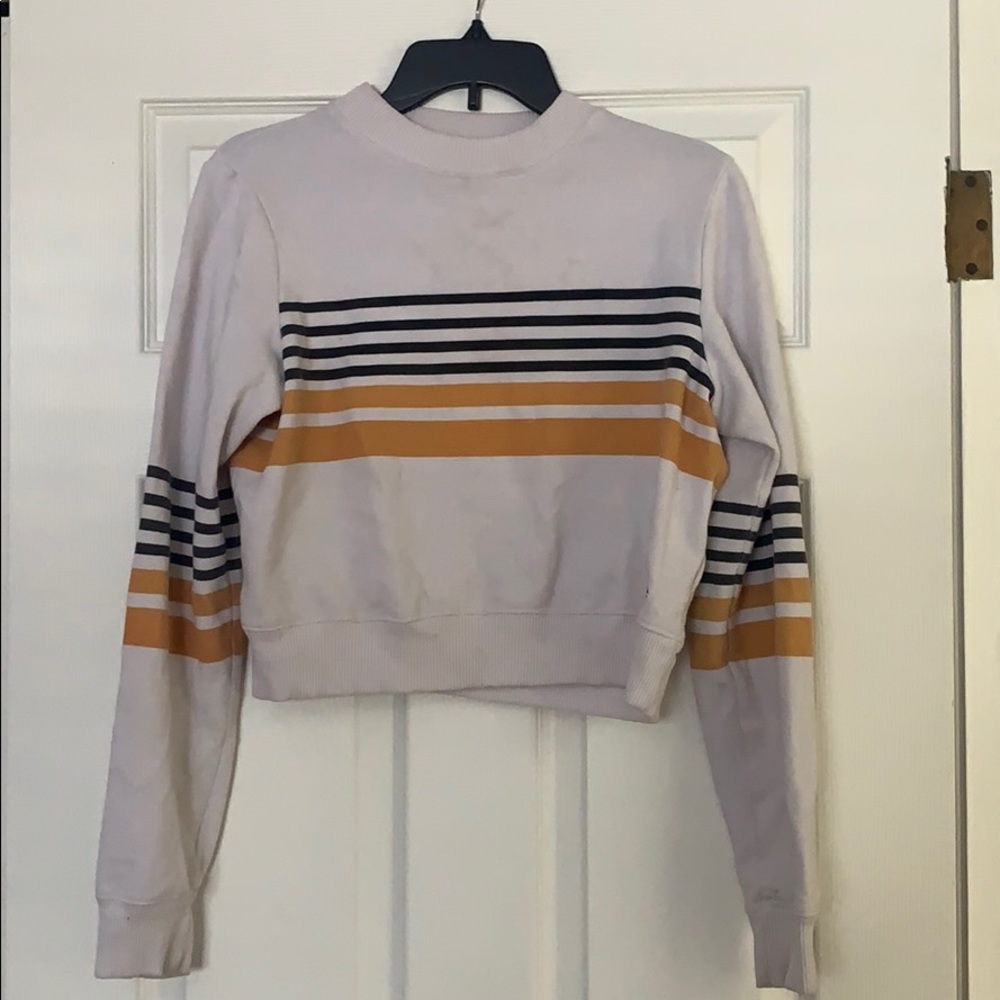 Hollister cropped hoodie